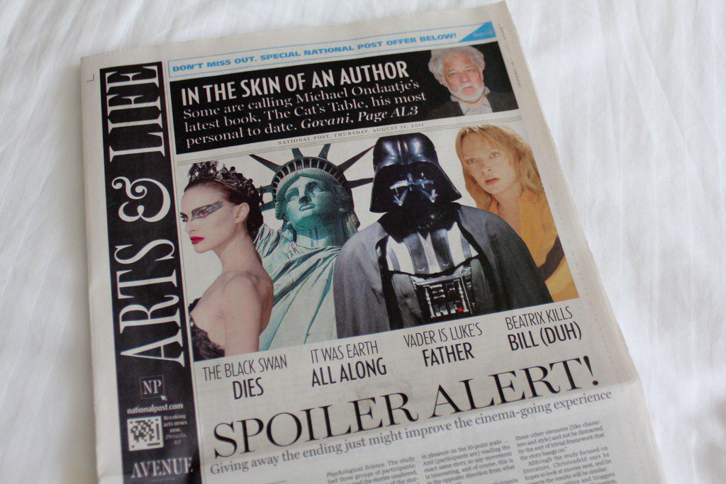 O maior spoiler