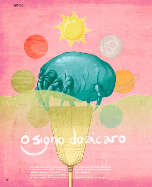 Ilustração "O Signo do Ácaro"