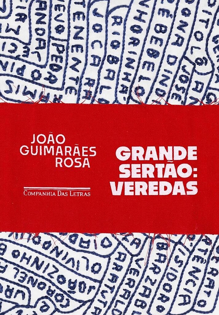 Capa do livro Grande Sertão: Veredas, de João Guimarães Rosa, edição da Companhia das Letras